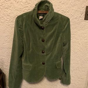 J. Crew Bella velvet blazer